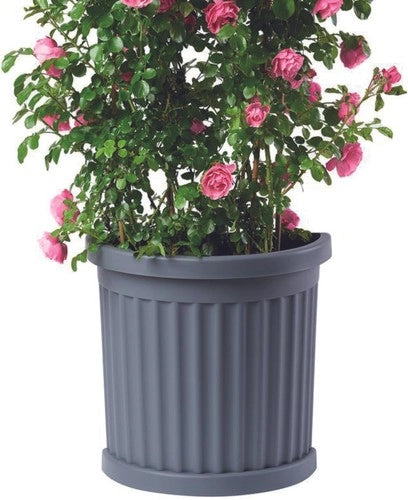 VASO ROMA CM 27X52XH49GRIGIO