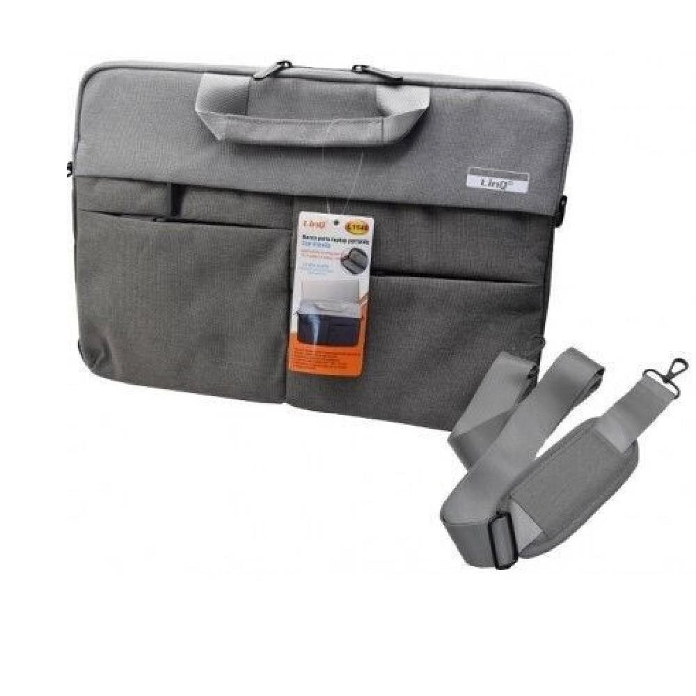 Trade Shop - Borsa Custodia Porta Computer Pc Notebook Portatile Fino 15,4″ Con Tracolla L1540 -