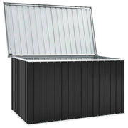 Baule portaoggetti da giardino antracite 171 x 99 x 93 cm 02_0013062