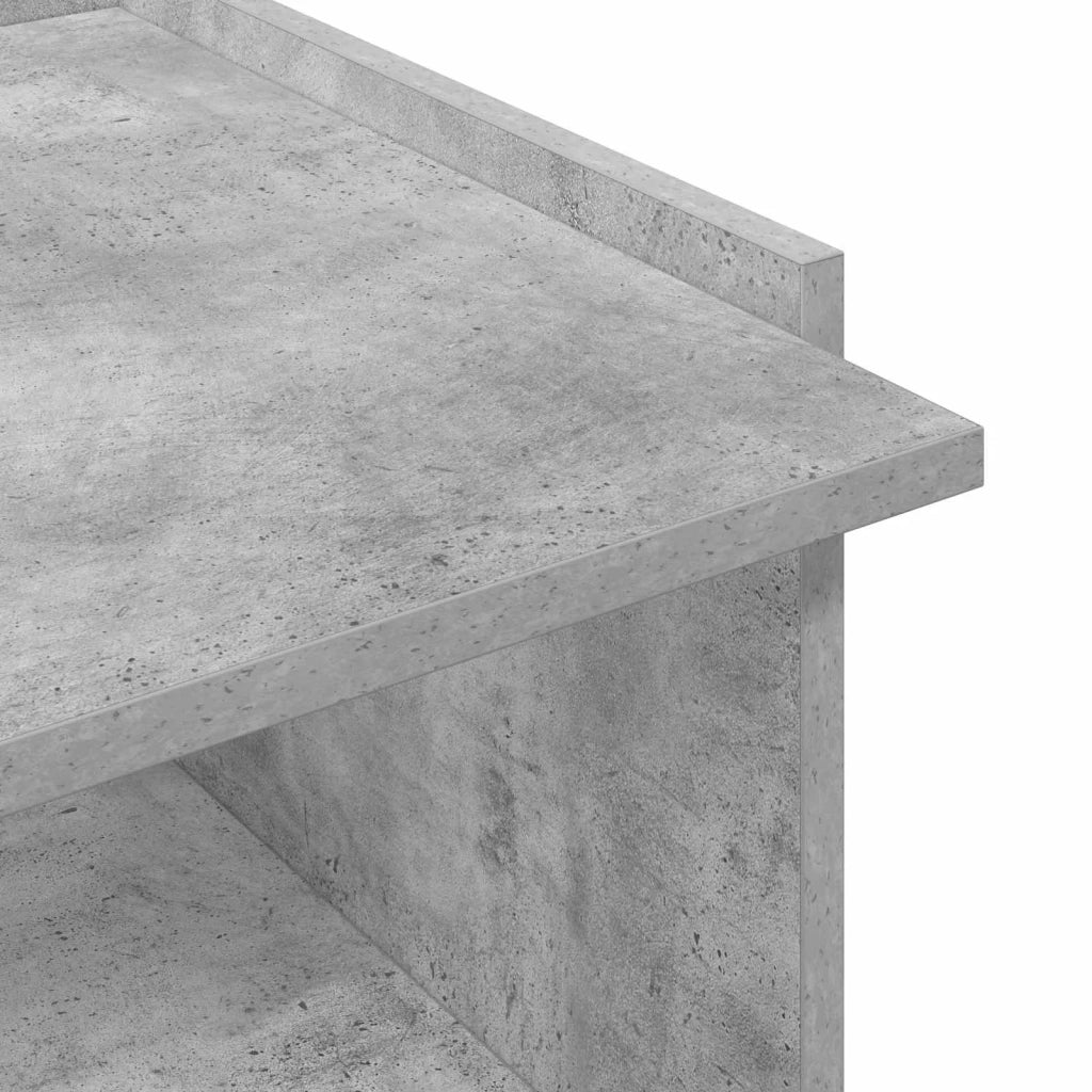 Tavolino da salotto Grigio Cemento 50,5 x 50 x 33 cm 8001005