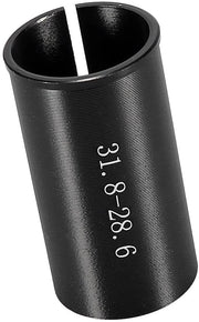 Adattatore di sella per bicicletta in alluminio per diametri 28,6-31,8 mm