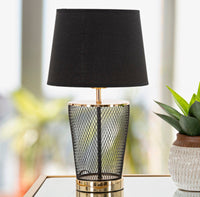 Lampada da Tavolo Chaine Tower Ø 25x44 cm in Ferro