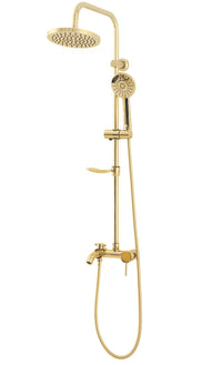 Set Doccia Da Incasso Luis Gold