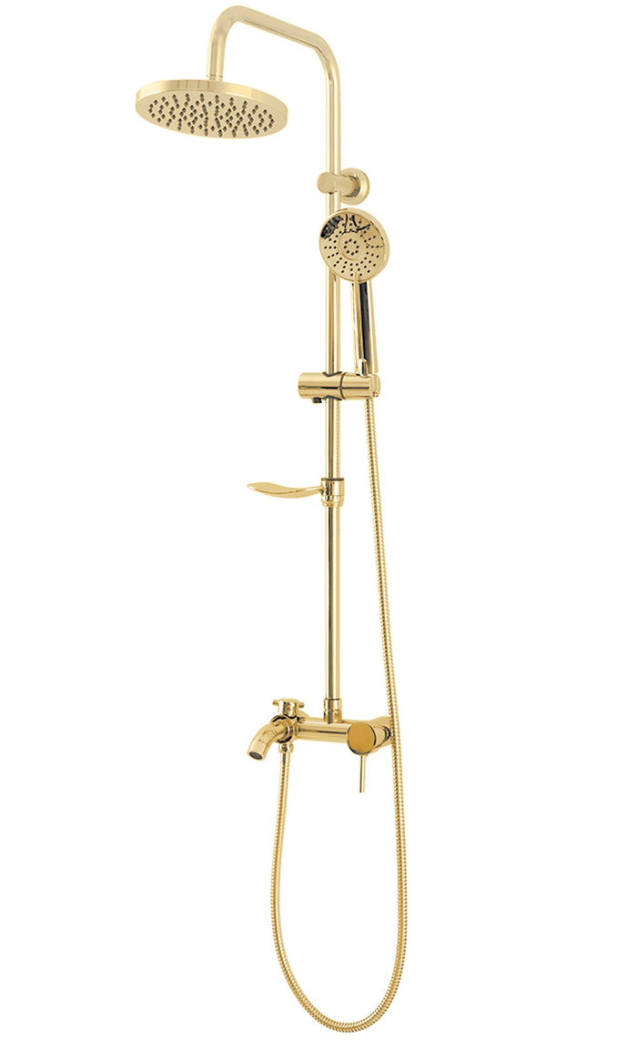 Set Doccia Da Incasso Luis Gold