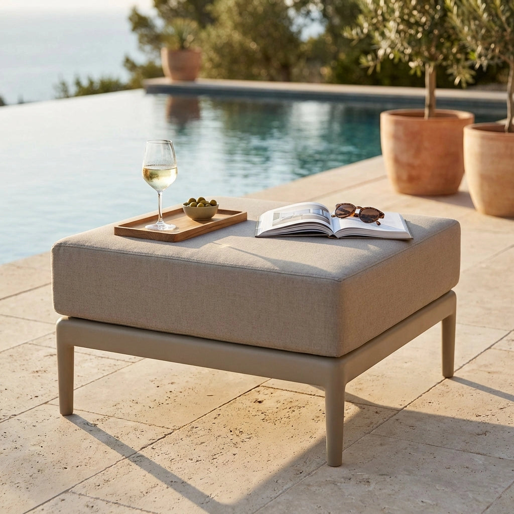 Seduta con cuscino per salotto da giardino - HOTO