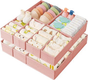 Organizzatore per sottovesti - set da 10 pezzi per armadio, contenitore per cassetto, organizzazione per bambini, pantaloni e calze
