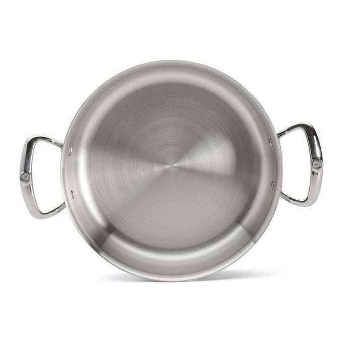 De Buyer 3741.28 Affinity Casseruola Bassa con Coperchio 28 cm Acciaio Inox 4,6 L Induzione colore Acciaio inossidabile