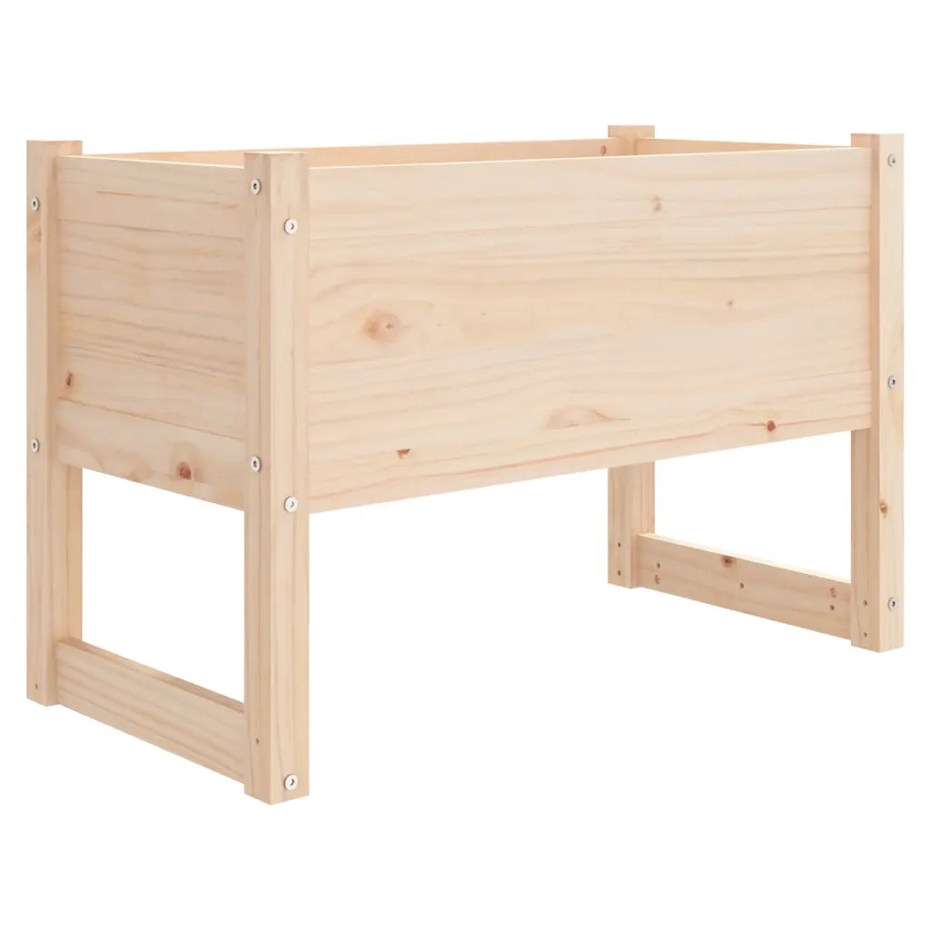 Fioriera | Cassetta per fiori | Vaso 78x40x52 cm in Legno Massello di Pino