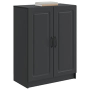 Credenza | Madia | Buffet da pranzo | Armadio da pranzo Nero 66 x 34,5 x 87 cm Legno ingegnerizzato