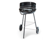 Barbeque Esterno A Carbonella Griglia Estate Campeggio In Acciaio Mod Ohio