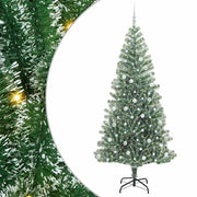 Albero di Natale | Decorazioni natalizie Artificiale Imbiancato con Luci LED 240 cm