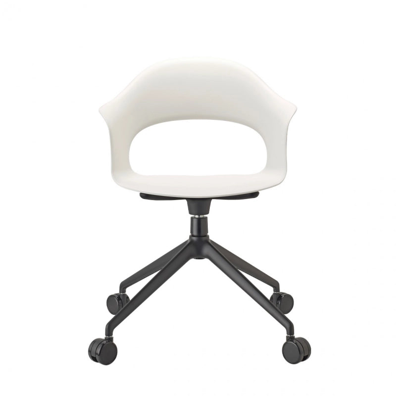 SEDIA LADY B CON RUOTE TECNOPOLIMERO MADE IN ITALY SCAB DESIGN - Lino 11