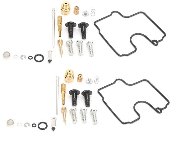 Set di riparazione carburatore - Set di revisione carburatore - Set di sincronizzazione carburatore - Strumento di regolazione carburatore - Adatto per SV650/SV650S 1999-2002 - Set di revisione