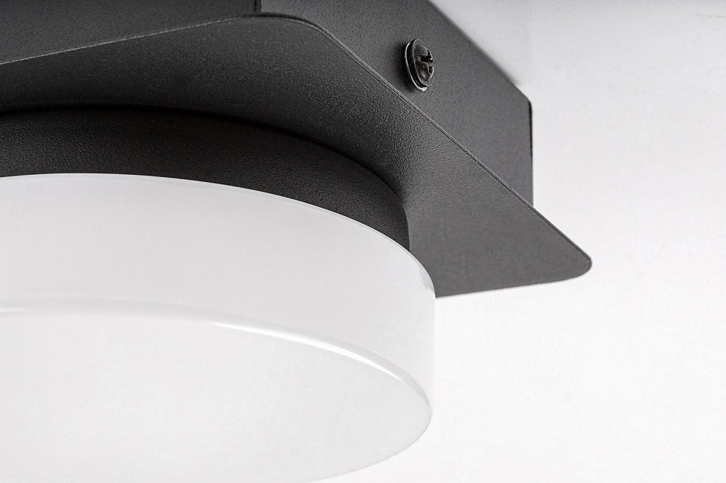 Spot plafoniera LED 5W 4000K IP44 nero Rabalux Attichus