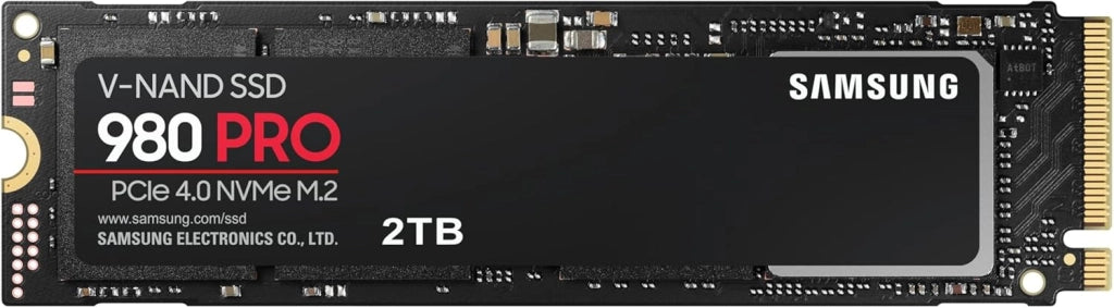 Memorie MZ-V8P1T0B 980 PRO SSD Interno da 1TB, compatibile con Playstation 5, PCIe NVMe M.2, Nero