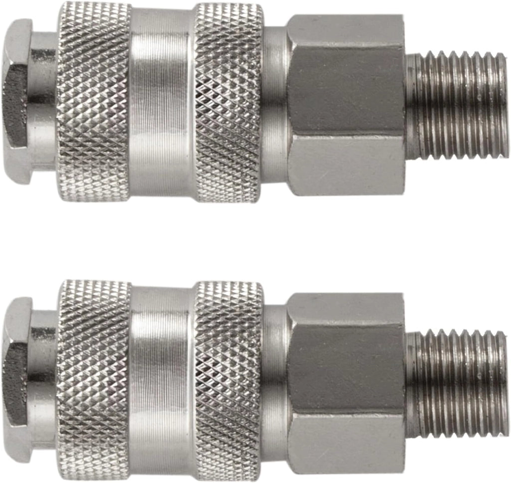 Valex rubinetto rapido con raccordo 1/4m confezioni da 2