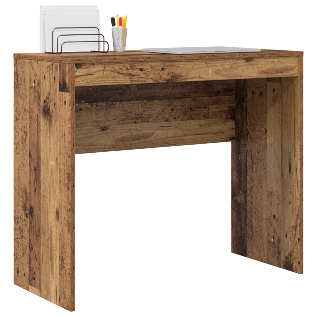 Scrivania Legno antico Legno ingegnerizzato 90 x 40 x 76 cm