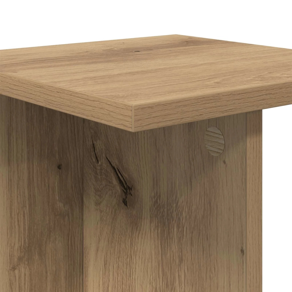 Supporto per piante | Sostegno per piante Rovere Artigianale 25 x 25,5 x 80,5 cm