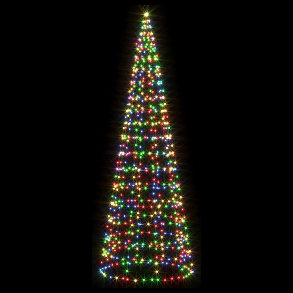 Luci per albero di Natale con picchetti e asta per bandiera 3468890
