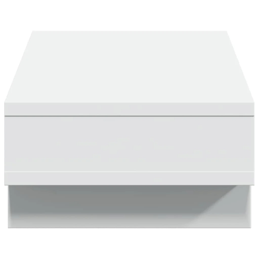 Supporto per monitor mobile da scrivania 50 x 27 x 15 cm legno ingegnerizzato bianco 02_0044873
