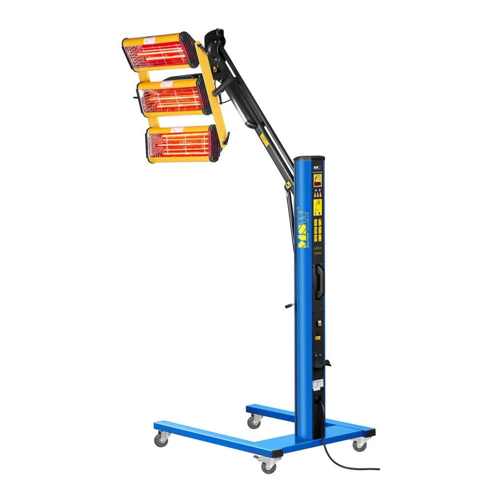 Lampada a infrarossi per carrozzeria - 3300 watt - 3 emettitori 14_0006450