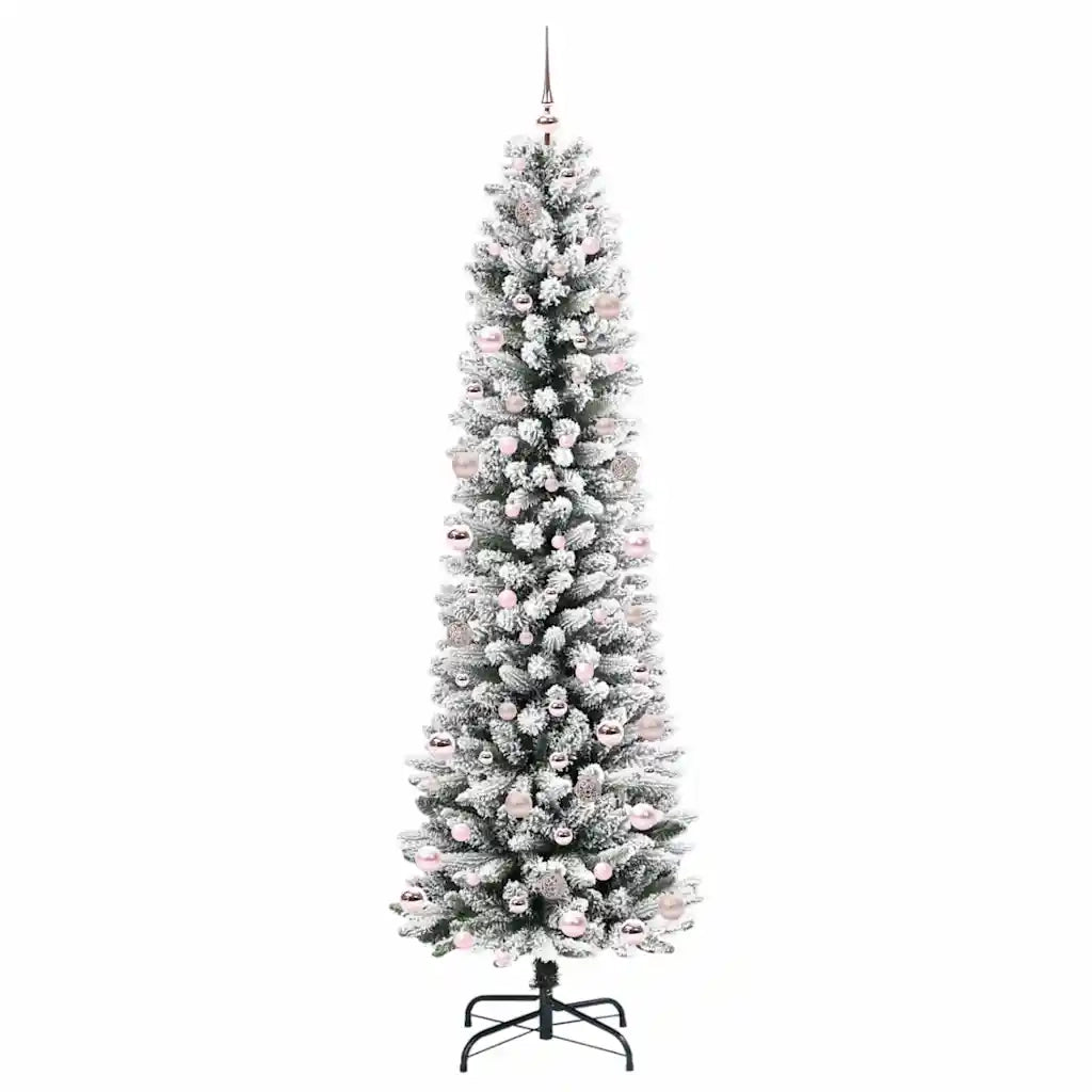 Albero di Natale artificiale con 300 LED Bianco 240 cm 3396131
