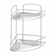 Mensola Angolare A 2 Ripiani 22X22X35 Cm Polytherm Onda - Metaltex
