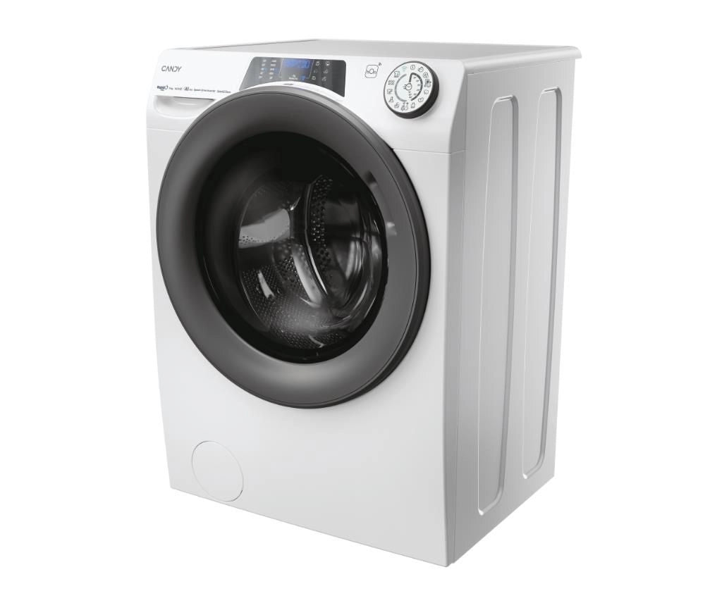 Candy RP496BWMR91S RapidÓ Pro Lavatrice Carica Frontale 9 Kg 1400 rpm Classe A Inverter Vapore Wi-Fi (85x60x54 cm) colore Bianco