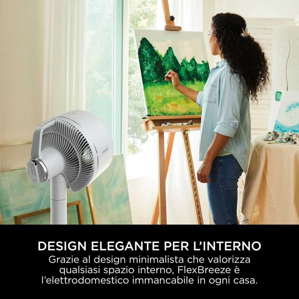 Shark Ventilatore con e senza filo FlexBreeze per interni ed esterni FA220EU