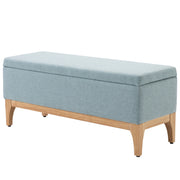 Cassa di stoccaggio con copertura rimovibile ¨C zephmum ¨C verde chiaro 110x39x45 cm