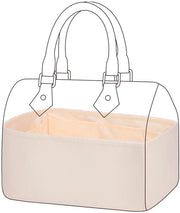 Organizzatore per borse, tasche interne in seta per borse LV Speedy Nano/20/25/30/35/40/45, organizzatore leggero per borse (Craie, Speedy 30)