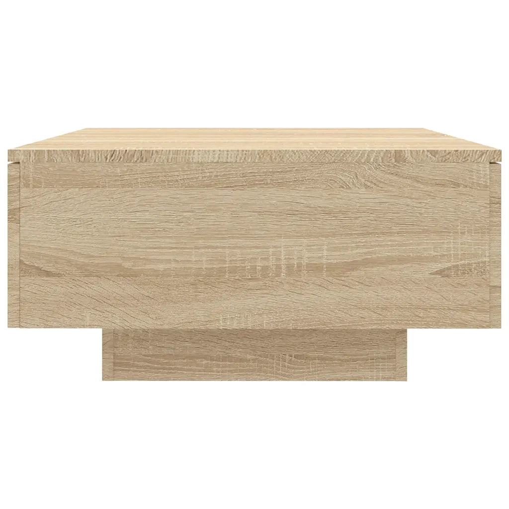 Tavolino da CaffÃ¨ Rovere Sonoma 90x60x31 cm in Truciolato cod mxl 14824