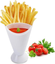 Set di contenitori - 2 in 1 Fritto misto - Cylindri portatili per finger food - Hotel ristorante caffetteria pasticceria.