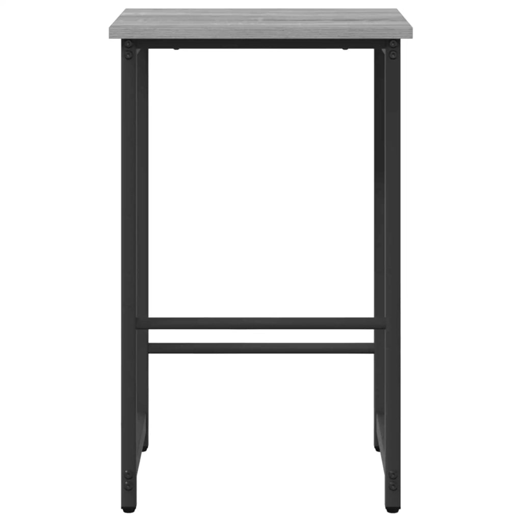 Sgabello da bar Sonoma grigio 40 x 32 x 64 cm 8006187