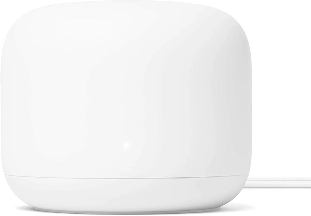 Nest Wifi - Wi-fi potente in ogni angolo della casa, Bianco ghiaccio