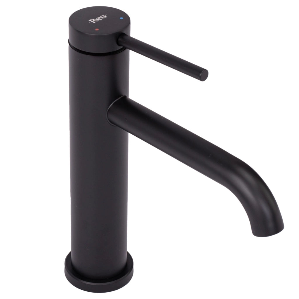 Rubinetto Da Lavabo Rea Clif Black Mat