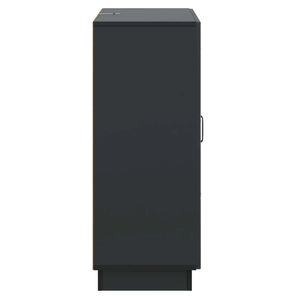 Credenza Nero 66 x 34,5 x 87 cm Legno ingegnerizzato 895316