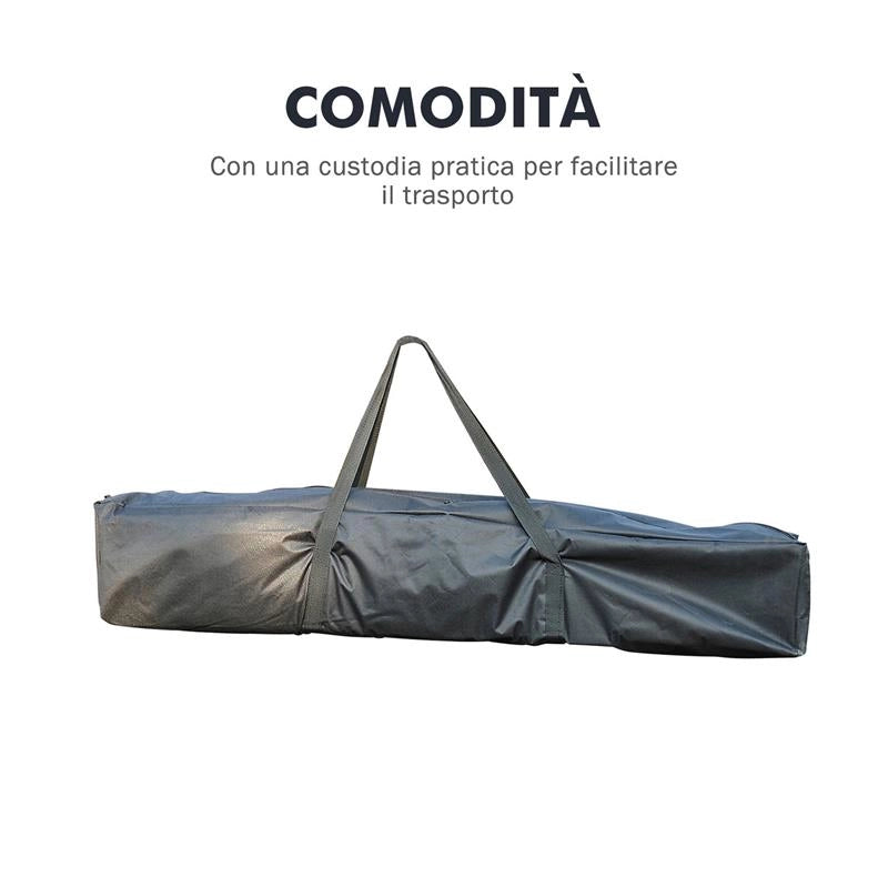 GAZEBO POP-UP IMPERMEABILE BIANCO 3 X 3 M