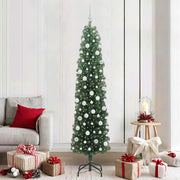 Albero di Natale artificiale con 300 LED Verde 210 cm 3394959