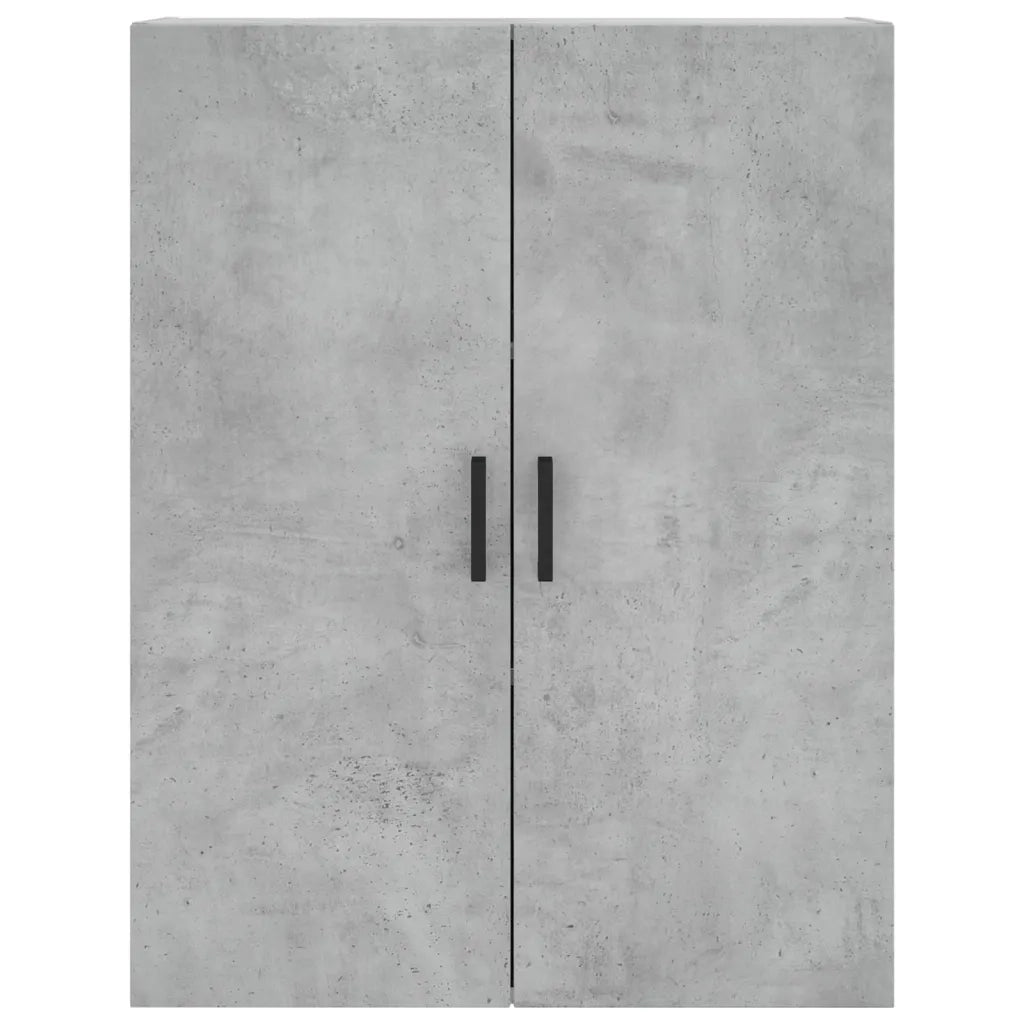 Credenza Grigio Cemento 69,5x34x180 cm in Legno Multistrato 3195735