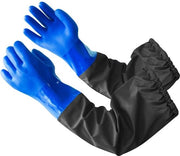Manopole in gomma Lunghe manopole in PVC con maniche lunghe Manopole acquatiche impermeabili 68 cm