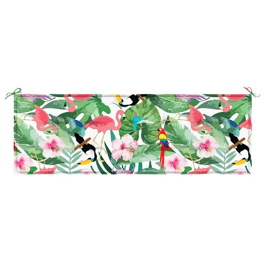 Cuscino Panca Giardino Multicolore 150x50x4cm in Tessuto Oxford