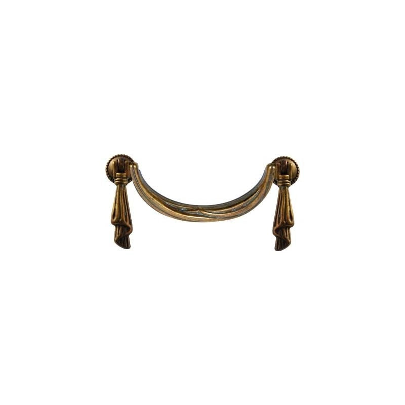 MANIGLIA PER MOBILI '5040' Interasse 96 mm - Patinato antico - GIUSTI