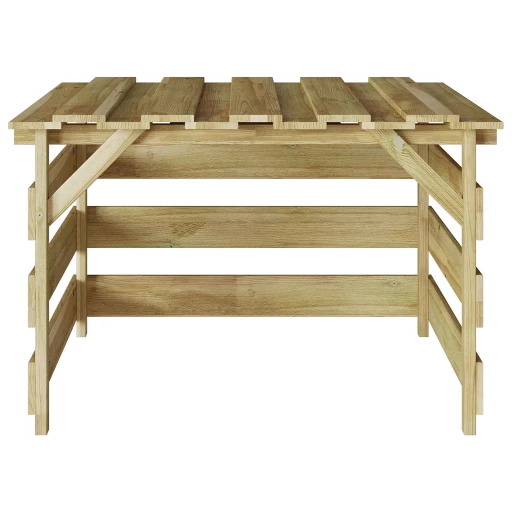Garage per tosaerba Marrone 84 x 80 x 56 cm 42013028