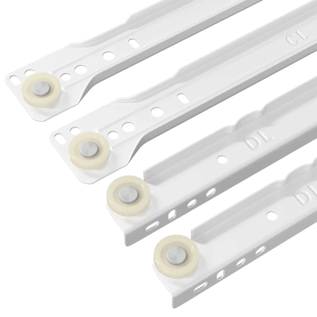 Scorrevole per cassetti 63 pz Bianco Acciaio CFW9724358