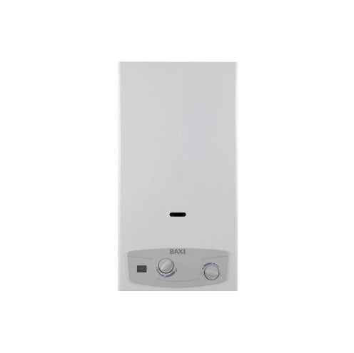 Scaldabagno a camera aperta Baxi ACQUAPROJET+ BLUE 14i Metano Low NOx A7698572 a Tiraggio Naturale