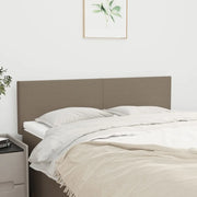 Testiera Tortora 144x5x78/88 cm in Tessuto 345788