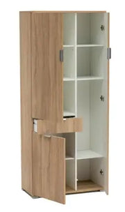 Colonna 2 ante + cassetto bianco già montato L45 H174 P38