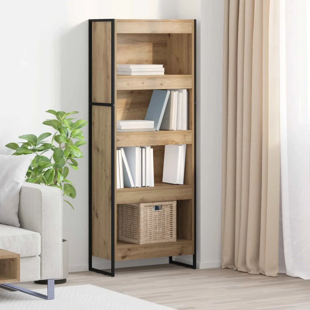 Armadio per Libri Rovere Artigianale 60 x 30 x 155 cm