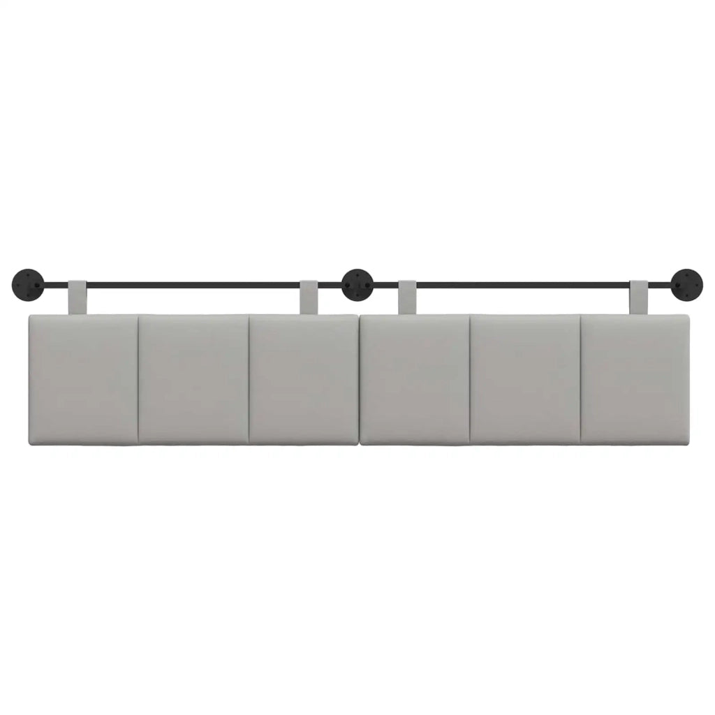 Testiera sospesa Grigio Nuvola Tessuto 42032326